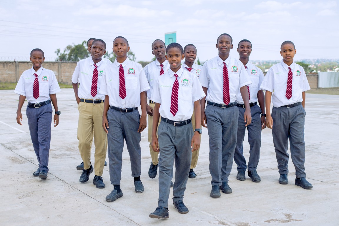 Musabe Boys matching together